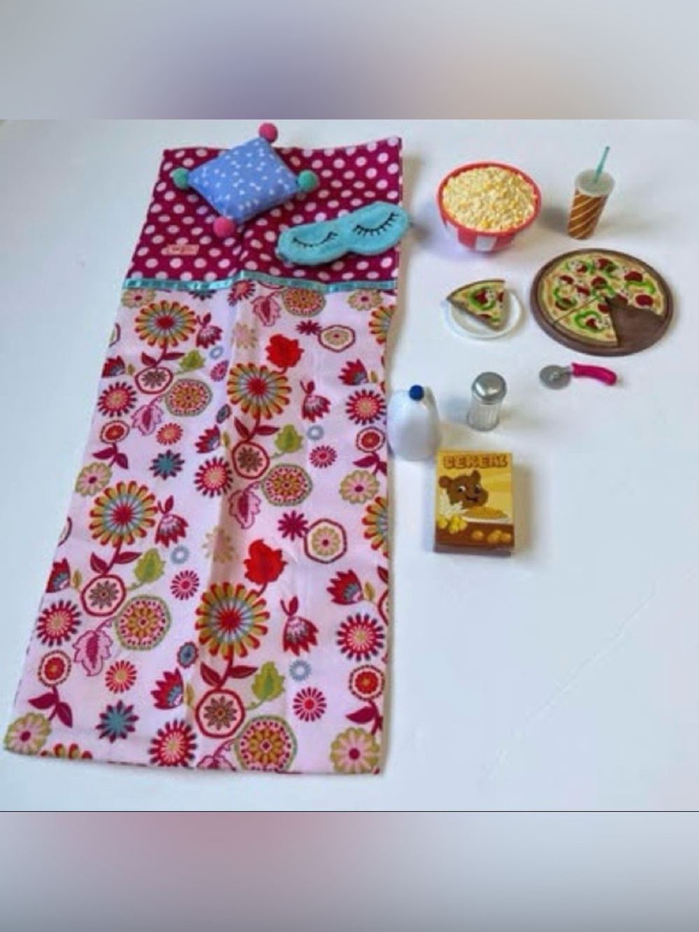OUR GENERATION girl 18” doll sleepover set fits American girl dolls